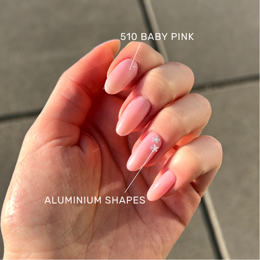 Aluminum shapes • Silver • The Gel Collection™