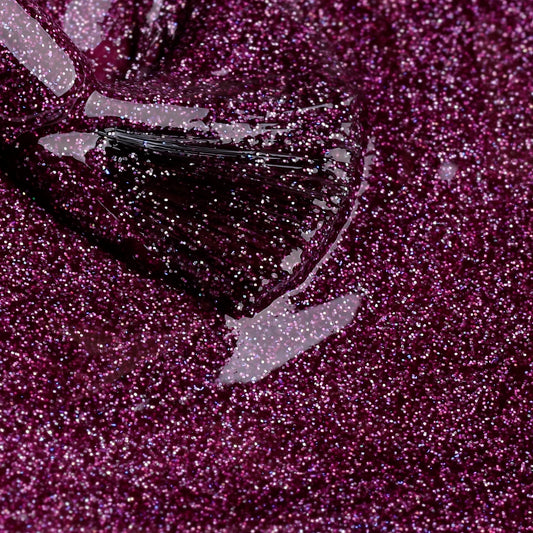 Gel Polish • 599 Purple Glam (semi-transparent) • 21FREE • The Gel Collection™