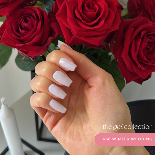 Gel Polish • 666 Winter Wedding (semi-transparent) • 21FREE • The Gel Collection™