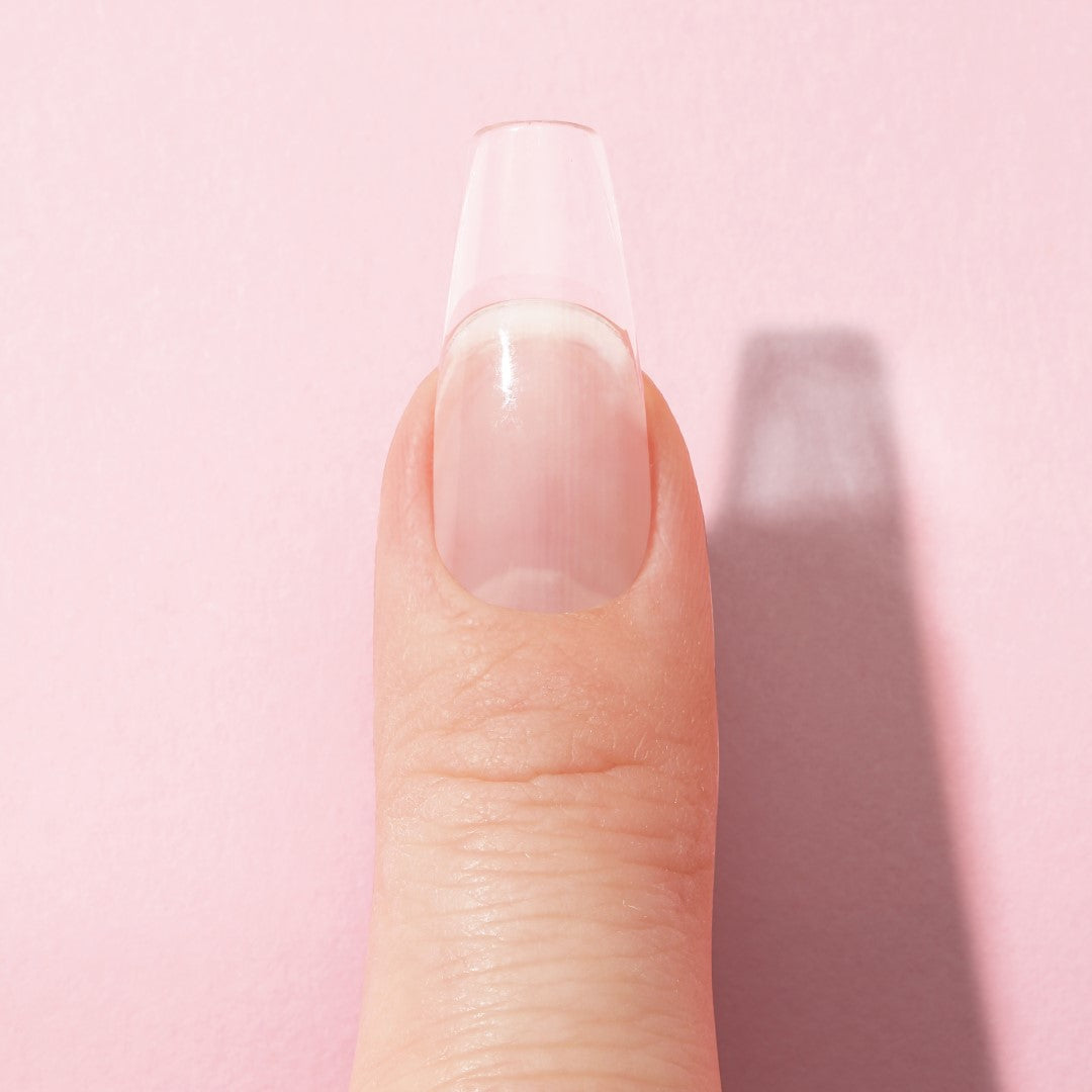 Soft Gel Press On Tipper • Coffin Medium (600 pcs) • The Gel Collection