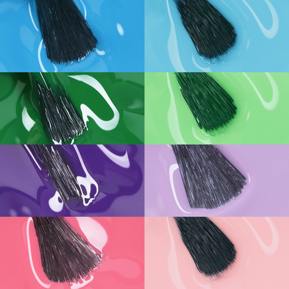 Alle zomerkleuren • 8-kleuren bundelaanbieding • 21FREE • The Gel Collection™