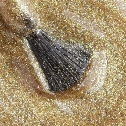 Gel Polish • 574 Gold Rain (transparent) • 21FREE • The Gel Collection™