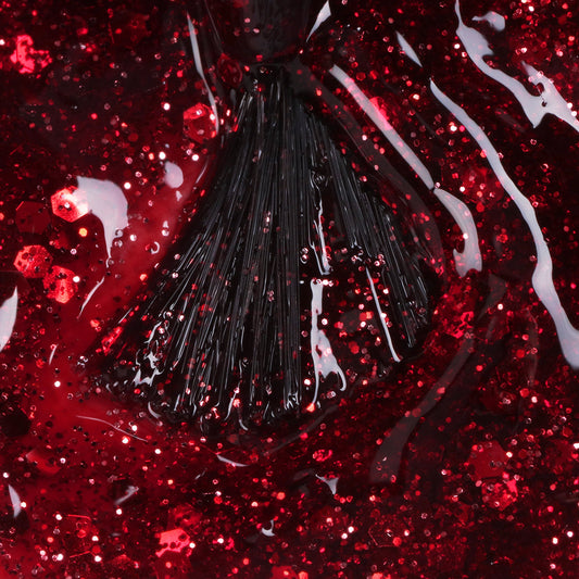 Gel Polish • 777 Red Diamond (semi-transparent) • 21FREE • The Gel Collection™