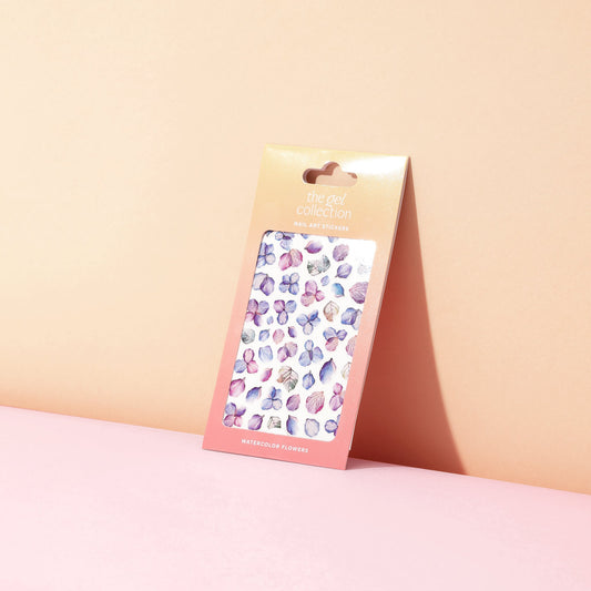 Nail Art Stickers • Watercolor flowers • The Gel Collection™