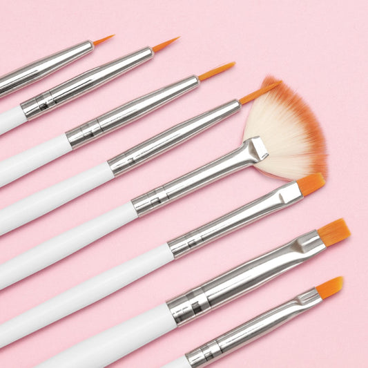 Brush set 8 pcs • The Gel Collection
