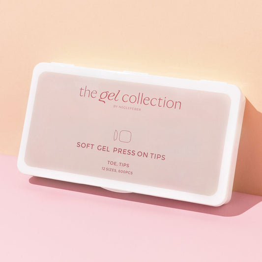 Soft Gel Press On Tipper • Toe Tips (600 pcs) • The Gel Collection