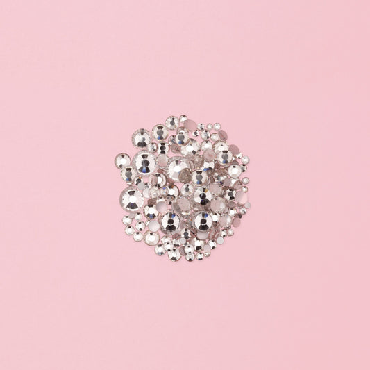 Nail Art Rhinestones • Clear • 1 pc. • The Gel Collection