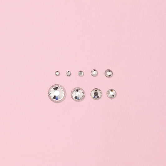 Nail Art Rhinestones • Clear • 1 pc. • The Gel Collection