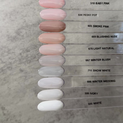 Gel Polish • 505 White • 21FREE • The Gel Collection™