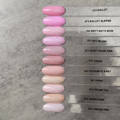 Gel Polish • 650 Brittany's Bow • 21FREE • The Gel Collection™